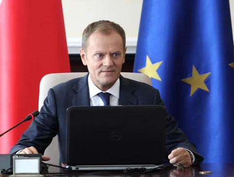 Donald Tusk (fot. PAP/Radek Pietruszka)