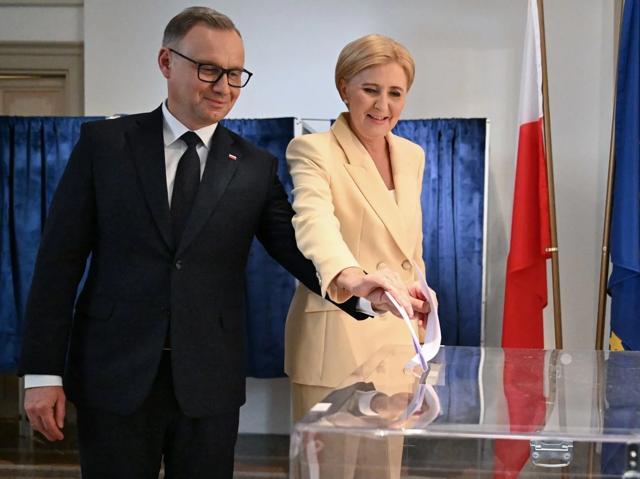 Andrzej Duda i Agata Kornhauser-Duda