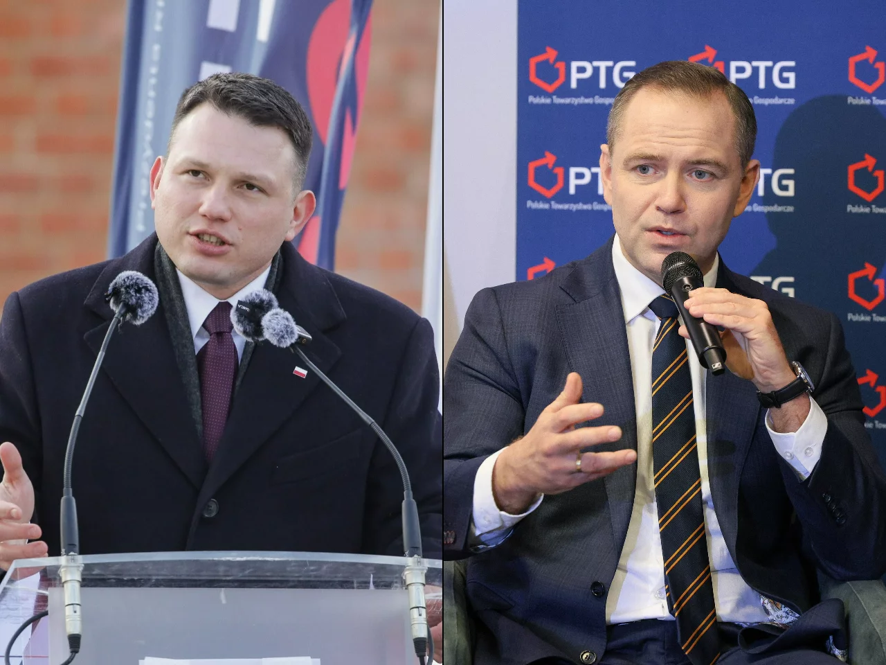 Sławomir Mentzen i Karol Nawrocki