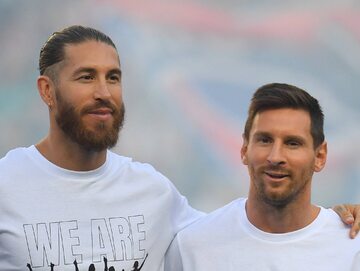 Sergio Ramos i Leo Messi