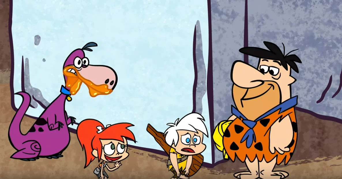 Kadr z bajki „Yabba Dabba Dinozaury”