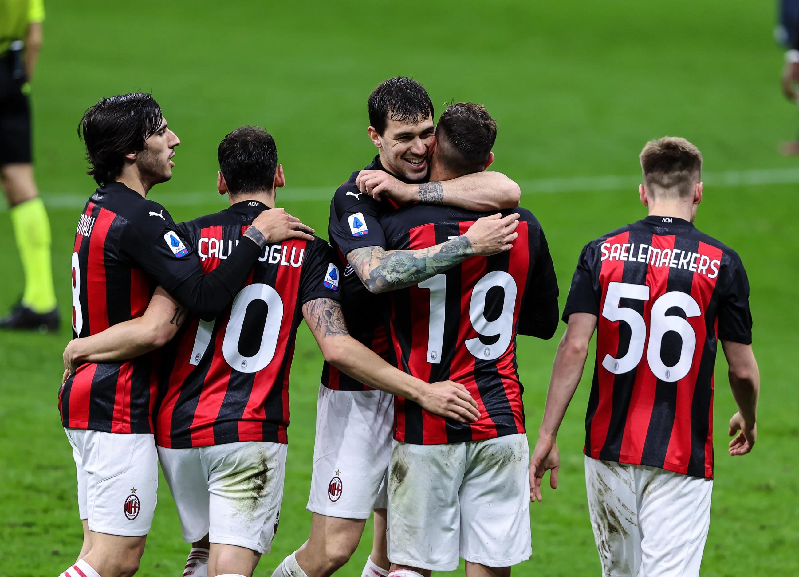 Saelemaekers, Calhanoglu, Hernandez