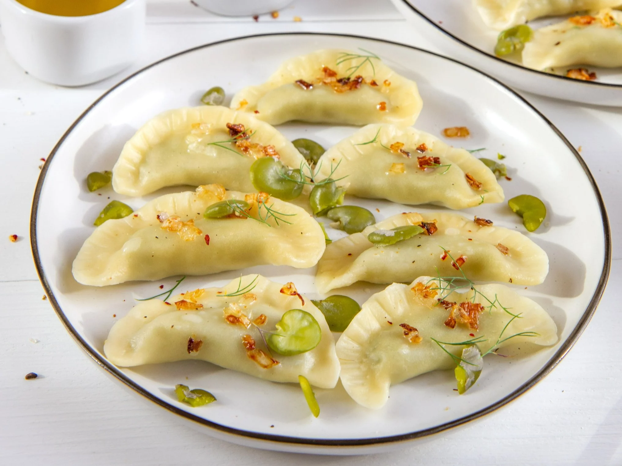 Pierogi z bobem