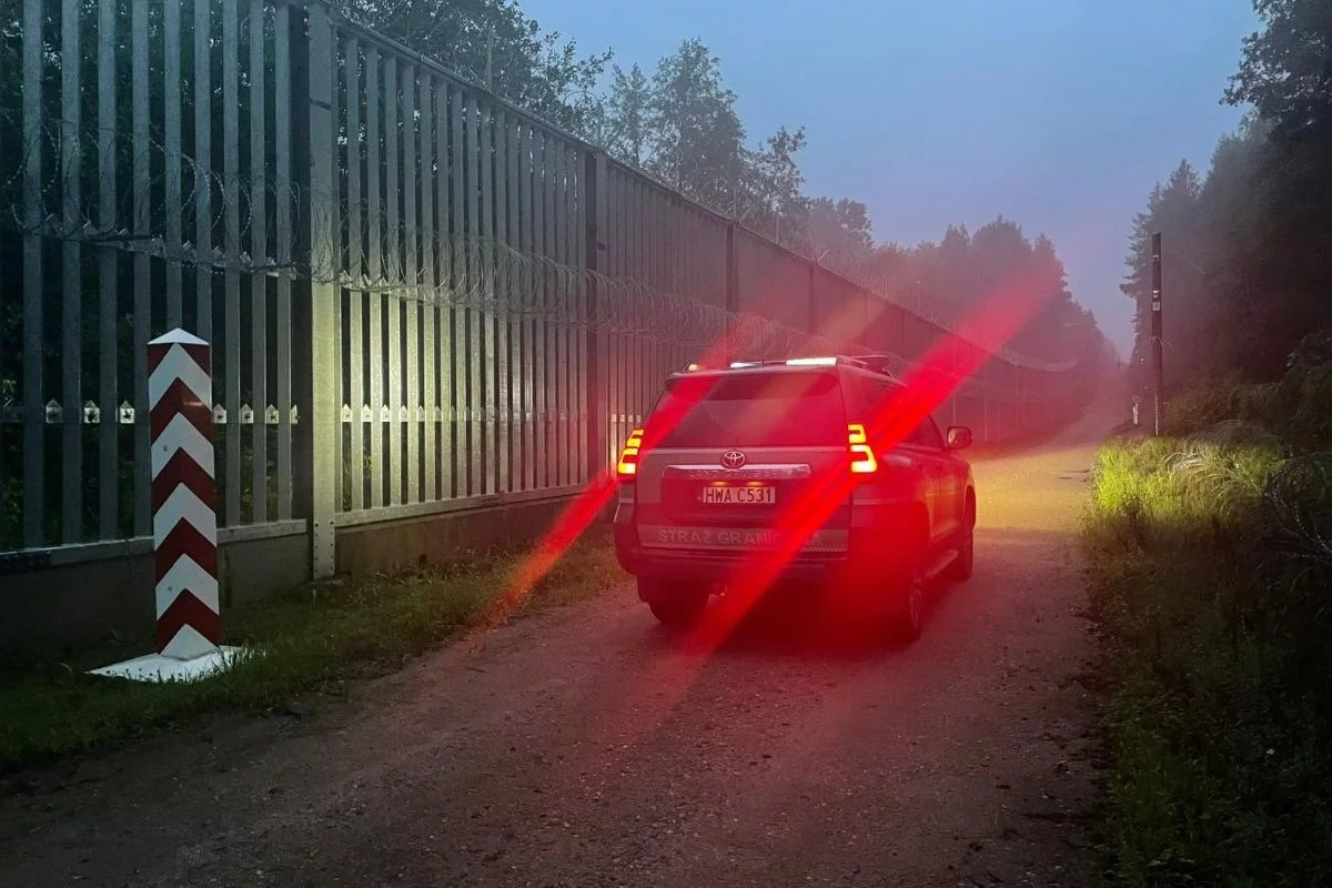 Pojazd Straży granicznej, zdjęcie ilustracyjne