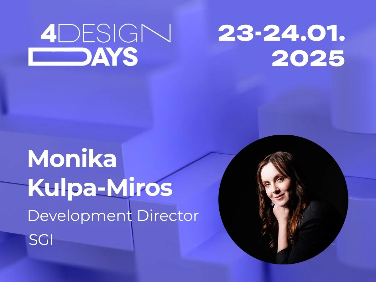 SGI na 4 Design Days: Nowe perspektywy dla nieruchomości i inwestycji