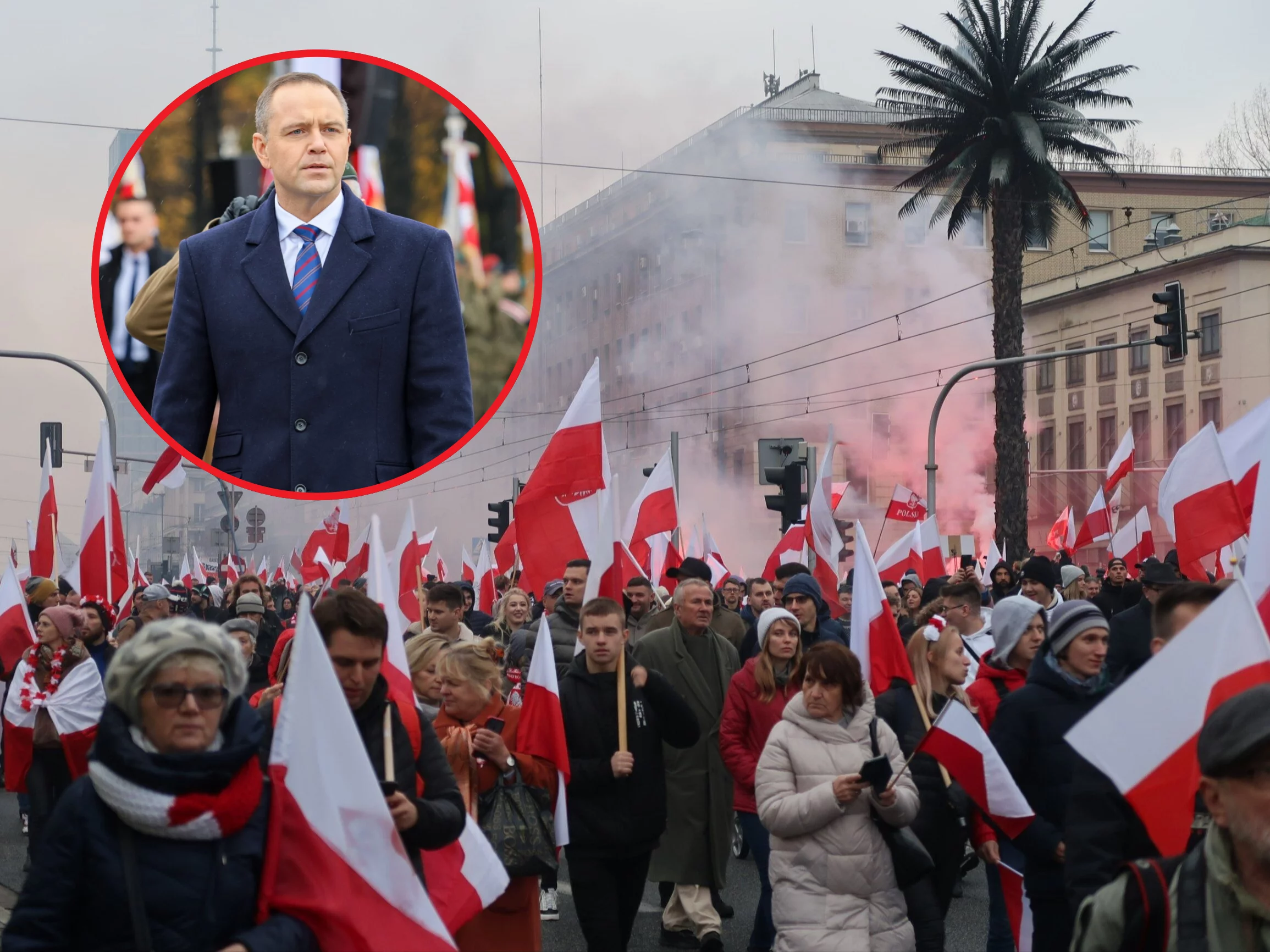 Karol Nawrocki i Marsz Niepodległości