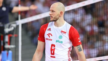 Siatkarz reprezentacji Polski Bartosz Kurek