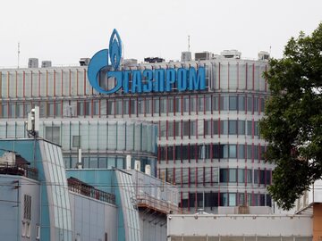 Siedziba Gazpromu w Petersburgu