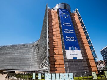 Siedziba Komisji Europejskiej w Brukseli.