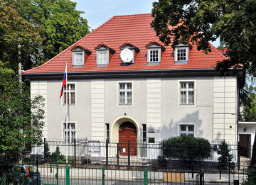 Siedziba Konsulatu Generalnego Rosji w Gdańsku przy ul. Batorego