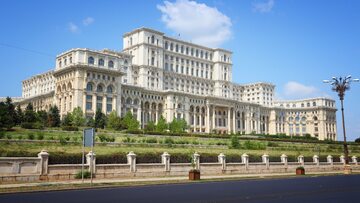 Siedziba rumuńskiego parlamentu