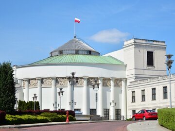 Siedziba Sejmu. Zdjęcie poglądowe