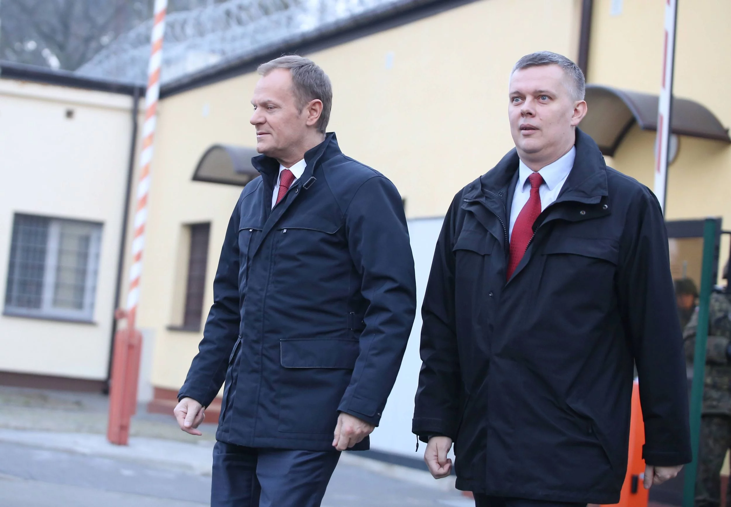 Donald Tusk i Tomasz Siemoniak w 2013 roku