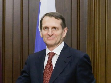 Siergiej Naryszkin, szef rosyjskiej Służby Wywiadu Zagranicznego.
