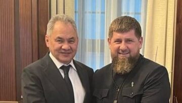 Siergiej Szojgu i Ramzar Kadyrow