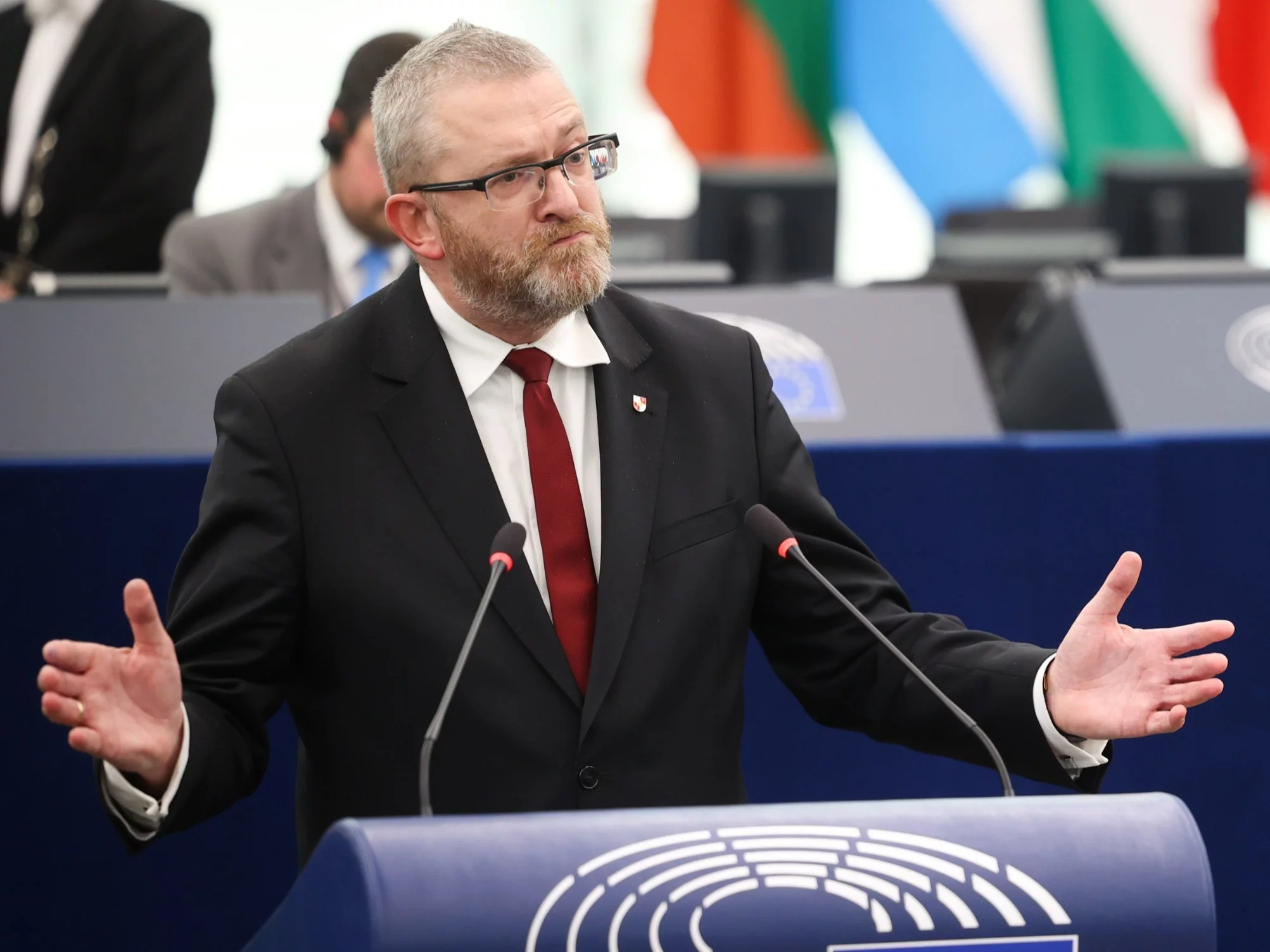 Prorosyjscy Białorusini docenili Brauna. Sikorski nie przepuścił tej okazji