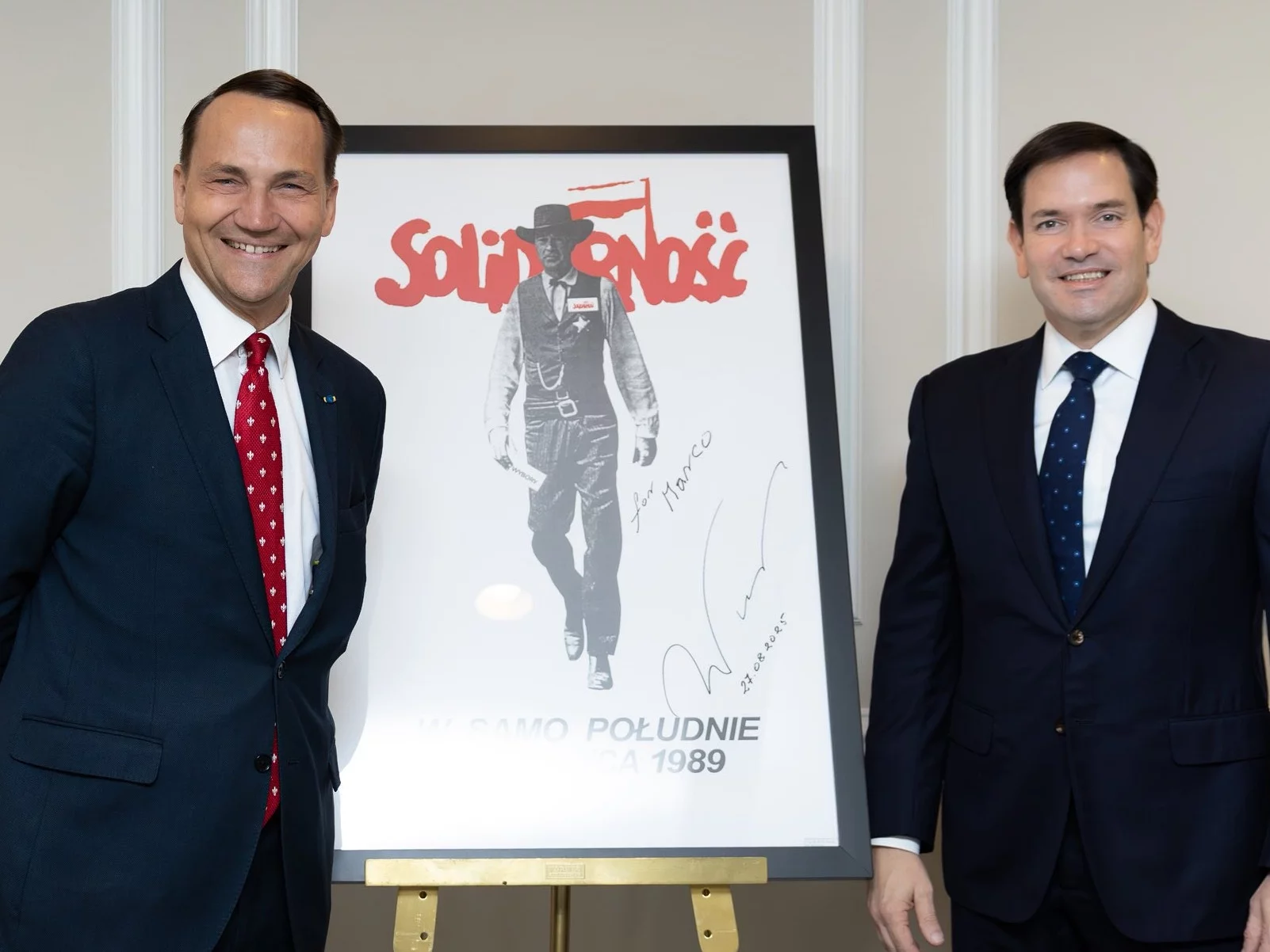 Radosław Sikorski i Marco Rubio