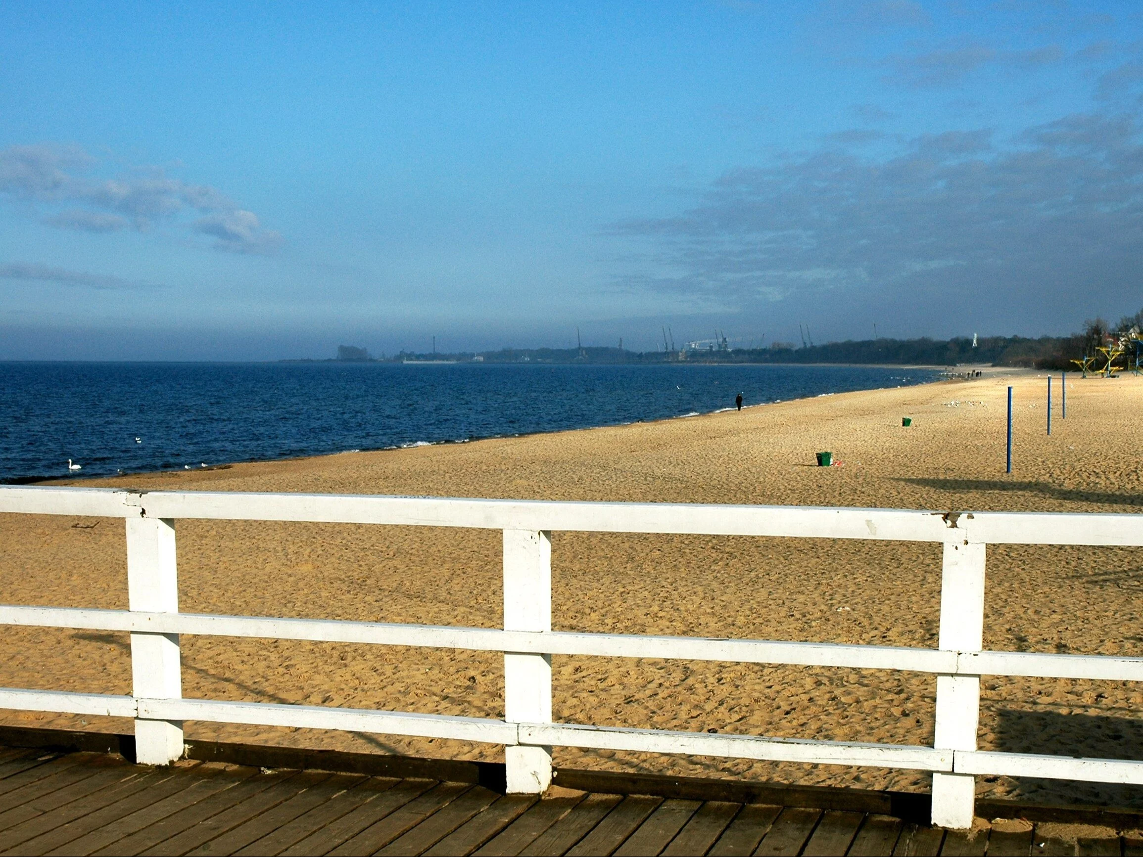 Plaża i Molo w Gdańsku Brzeźnie