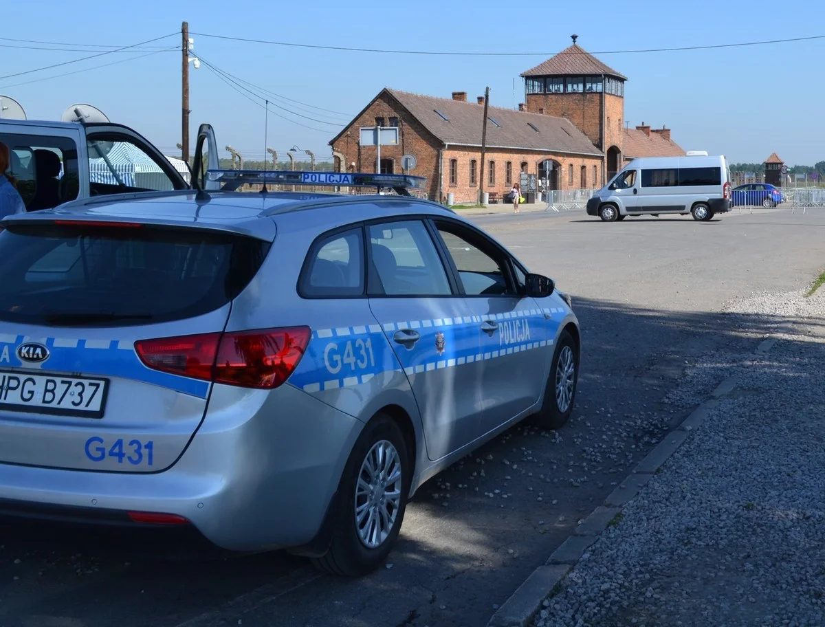 Policja interweniowała w Muzeum Auschwitz