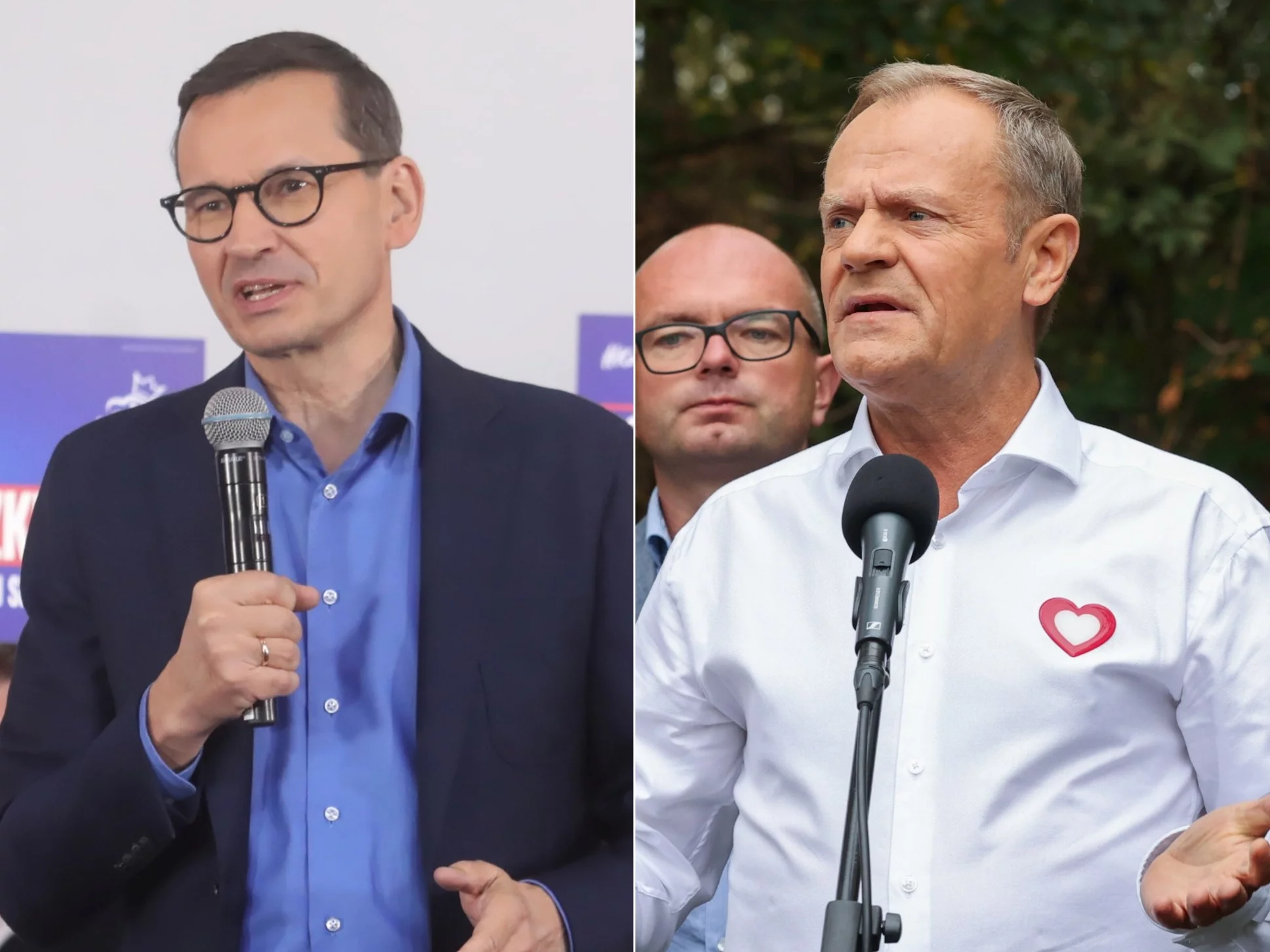 Mateusz Morawiecki i Donald Tusk