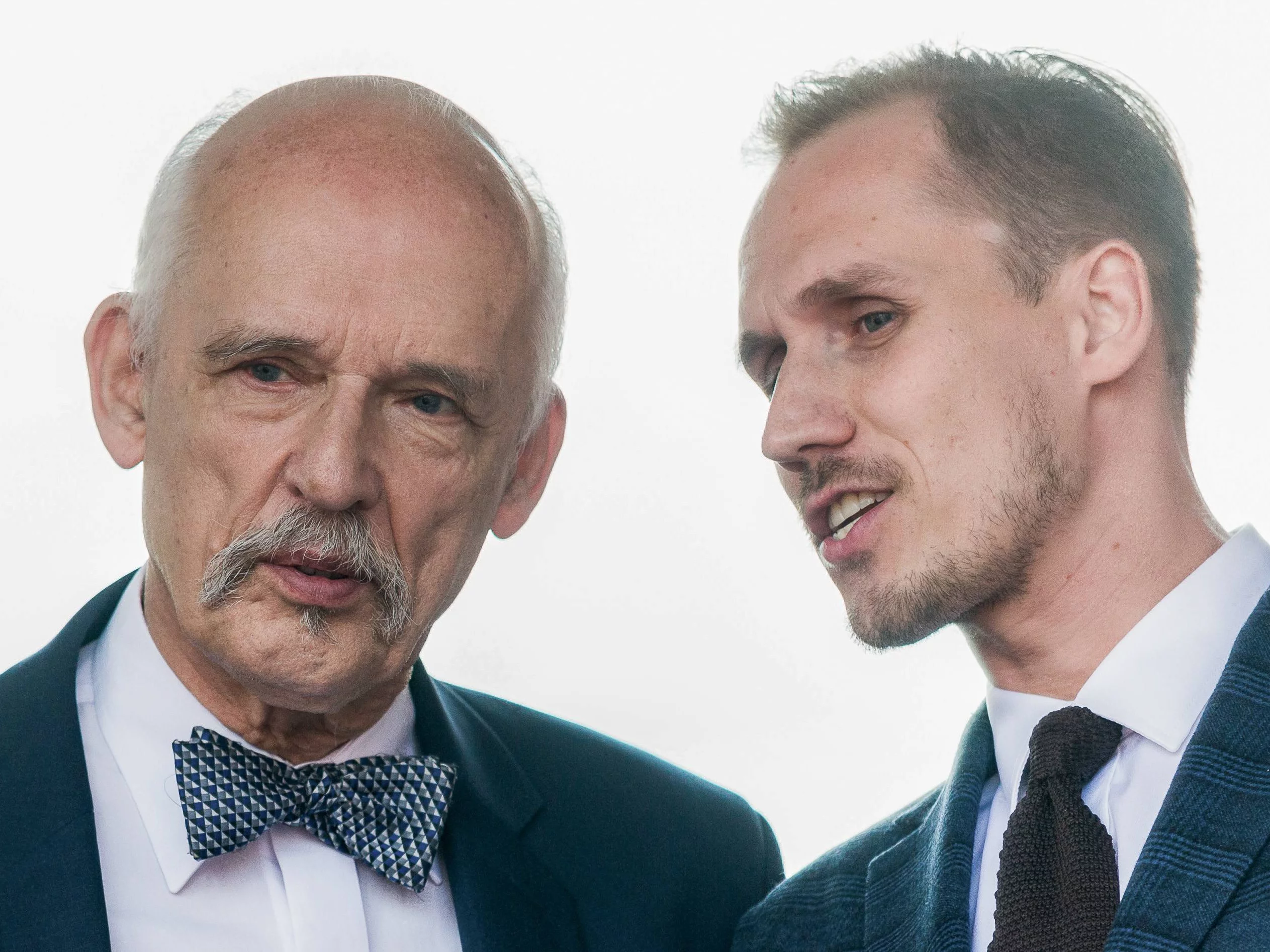 Janusz Korwin-Mikke i Konrad Berkowicz