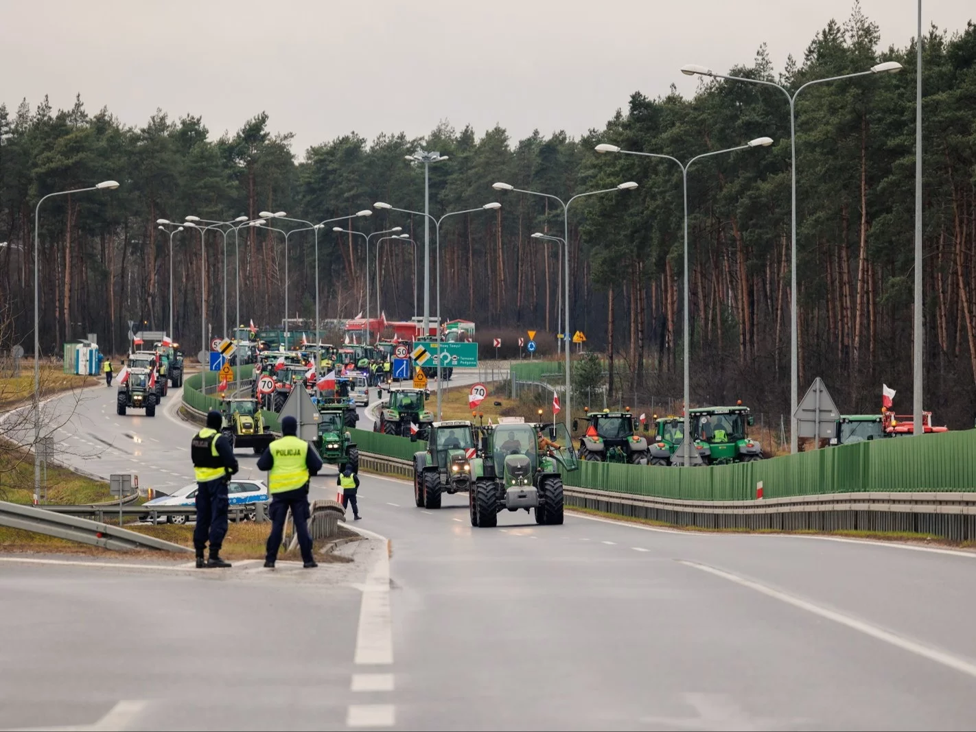 Protest polskich rolników