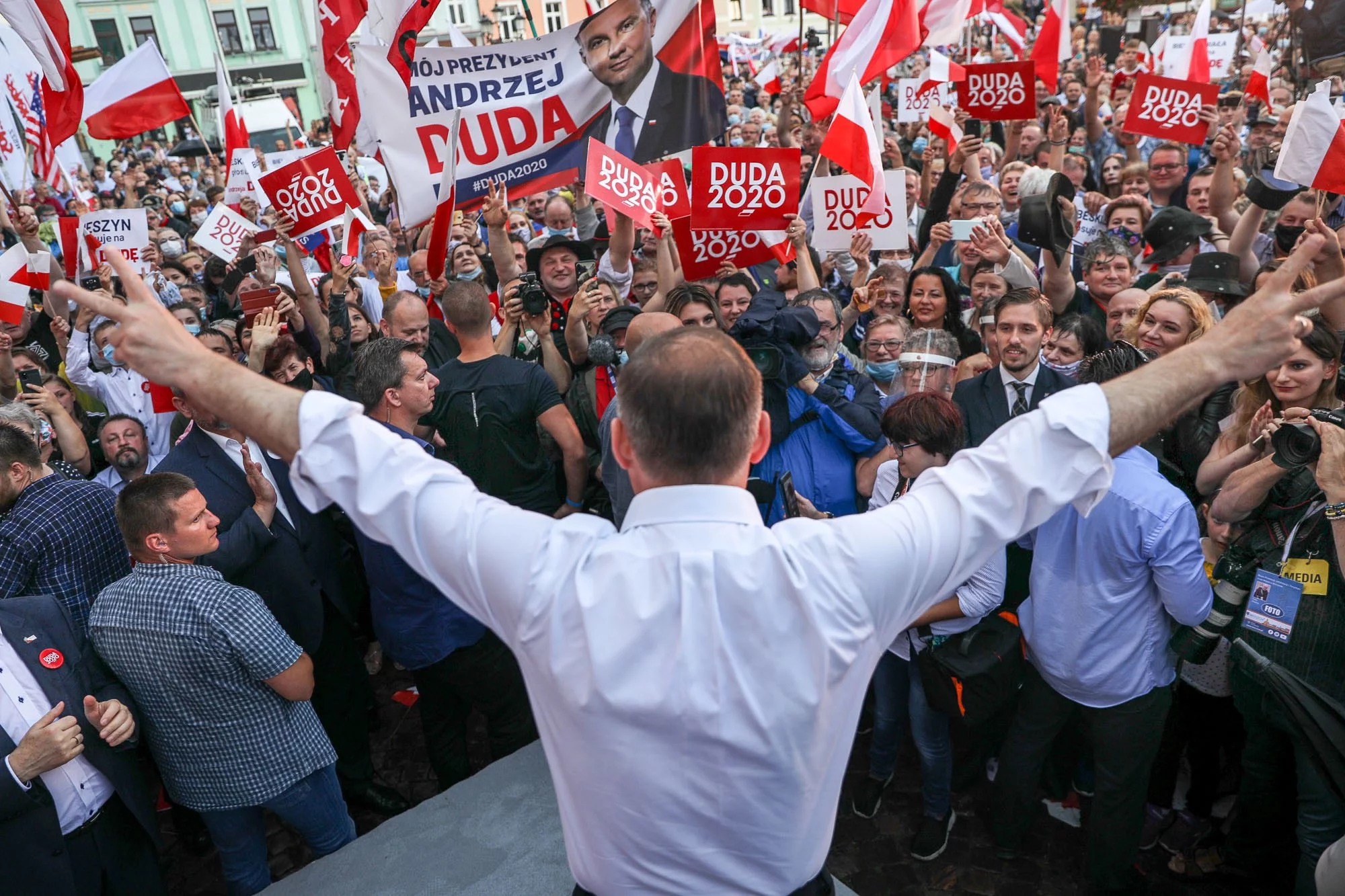 Andrzej Duda w Skoczowie