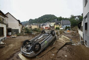 Skutki powodzi w Niemczech
