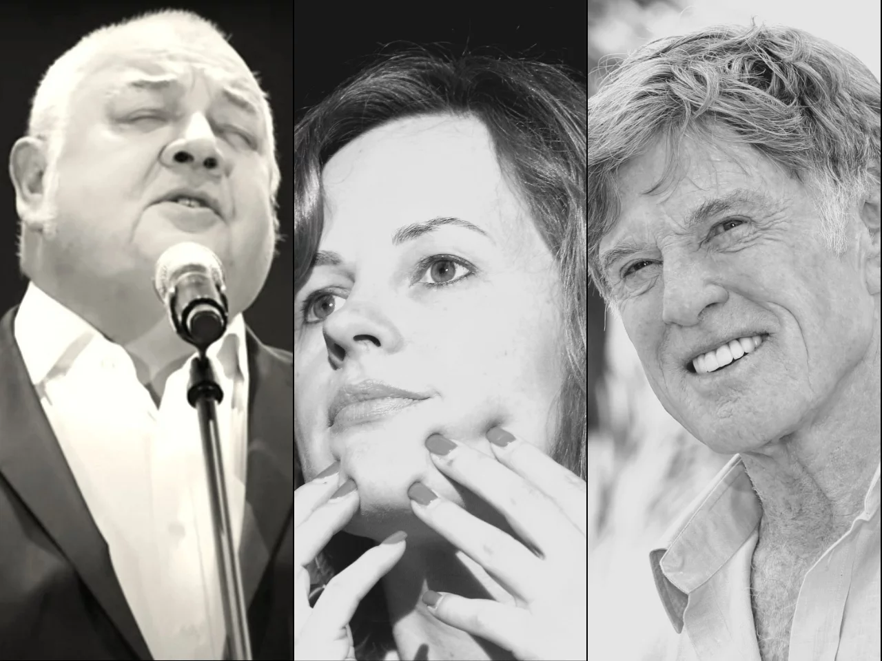 Stanisław Soyka, Joanna Kołaczkowska, Robert Redford