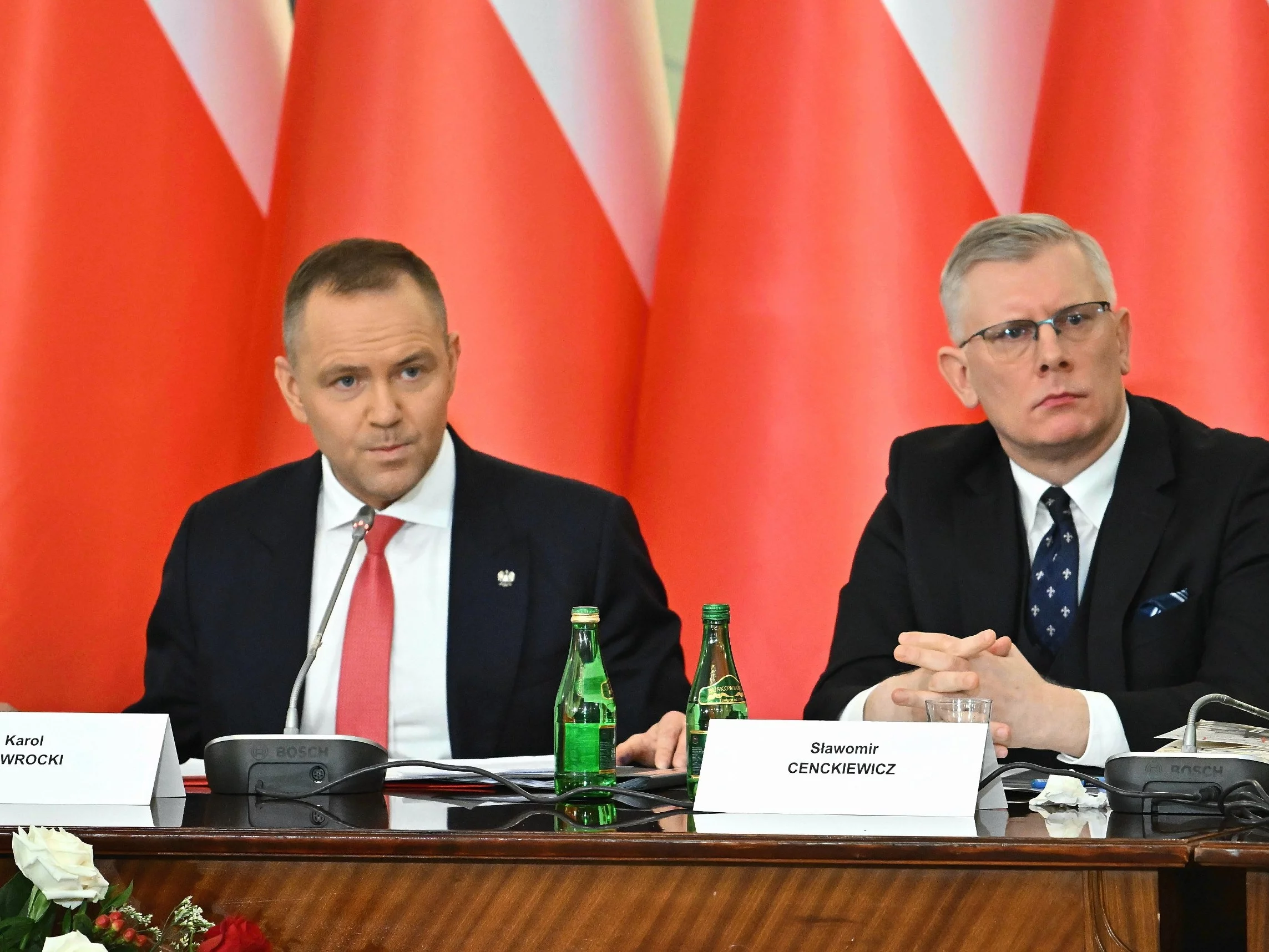 Karol Nawrocki i Sławomir Cenckiewicz