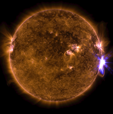 Słońce, zdjęcie ilustracyjne NASA