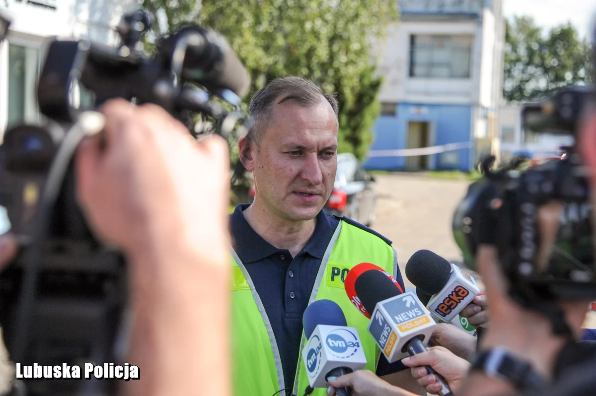 Akcja policji przy ul. Owczej w Gorzowie Wielkopolskim