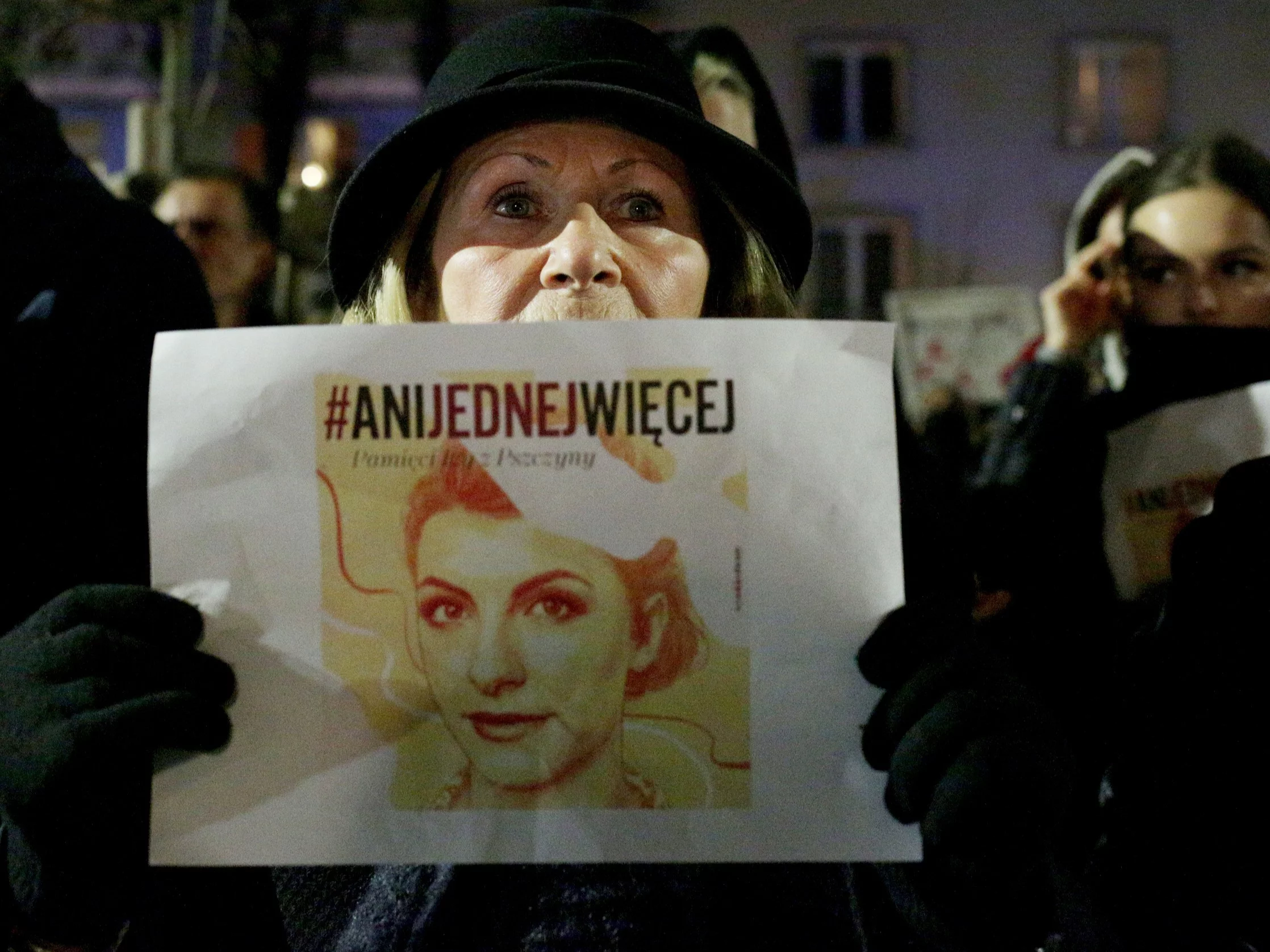 Protest po śmierci 30-letniej Izabeli z Pszczyny