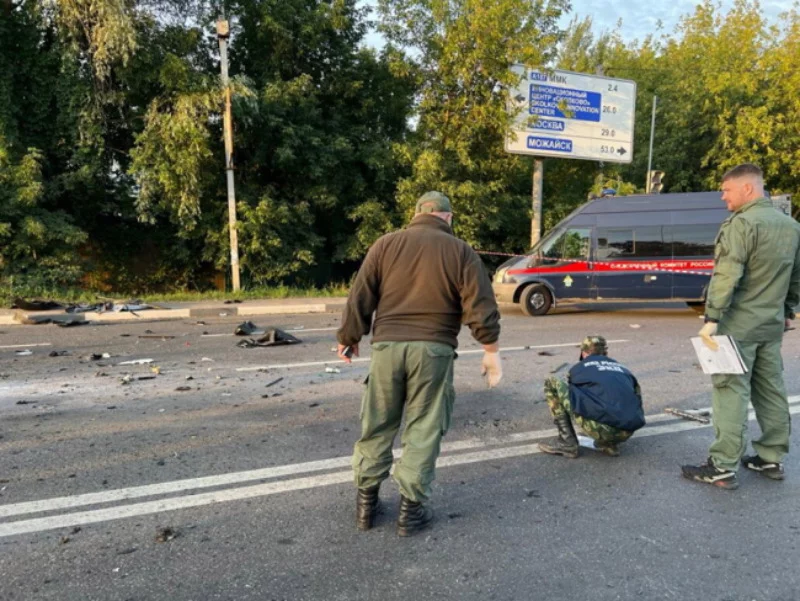 Rosyjski Komitet Śledczy pracuje w miejscu, gdzie zginęła Daria Dugina