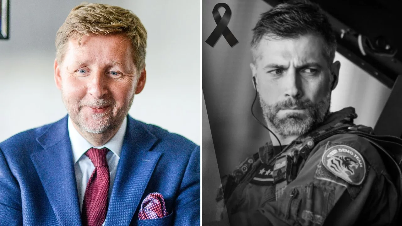 Marek Migalski i mjr Maciej „Slab” Krakowian