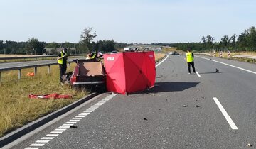 Śmiertelny wypadek drogowy na drodze S5