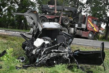 Śmiertelny wypadek na DW 812 w miejscowości Szelest