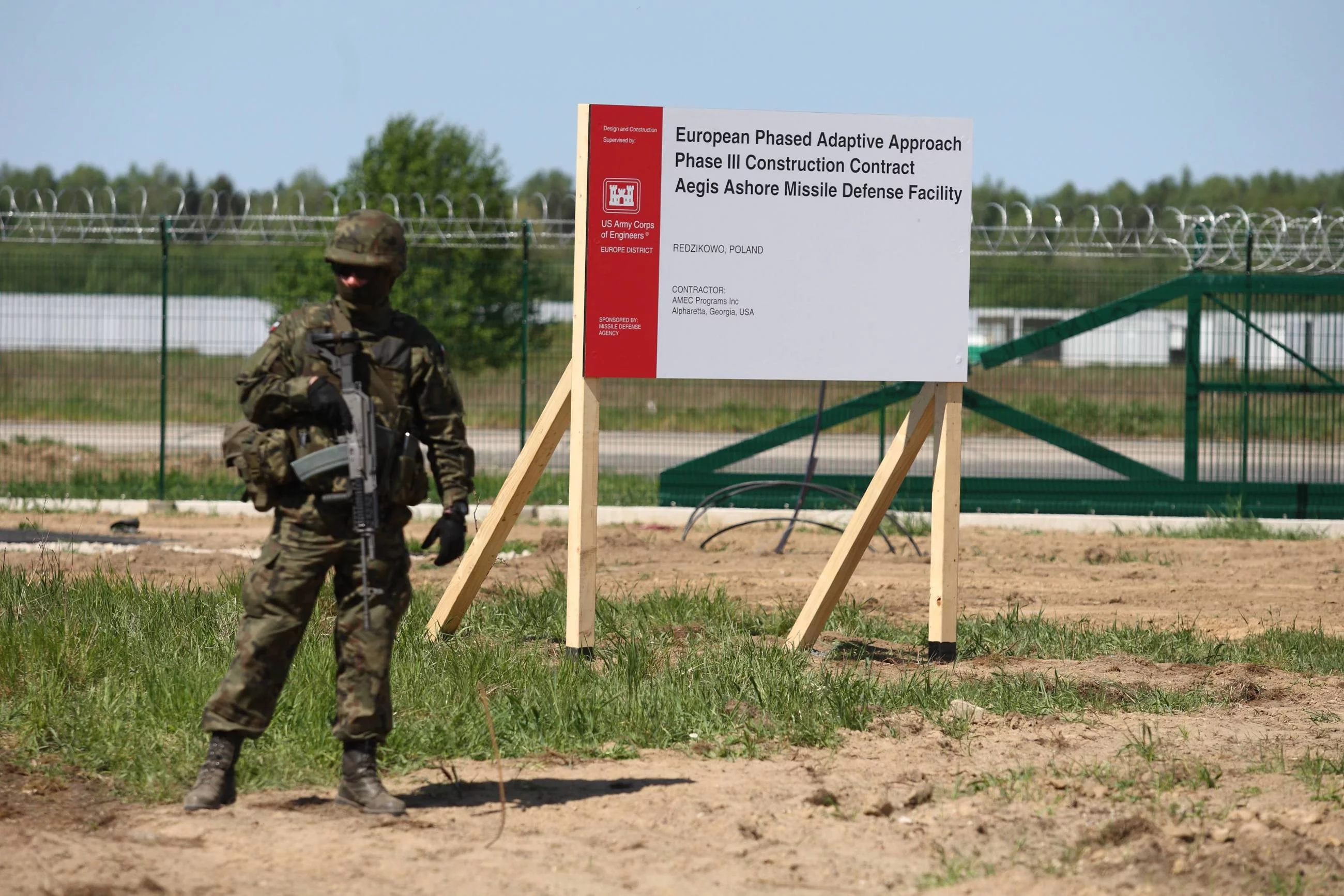 Redzikowo k. Słupska, baza wojskowa