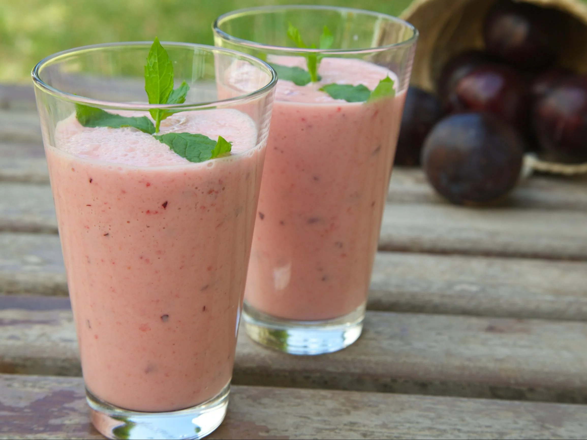 Smoothie ze śliwkami