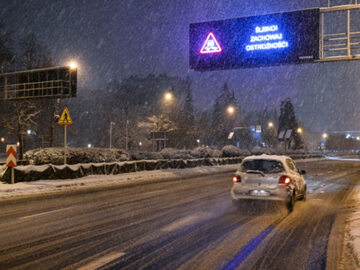 Śnieg w Rzeszowie, 20 stycznia