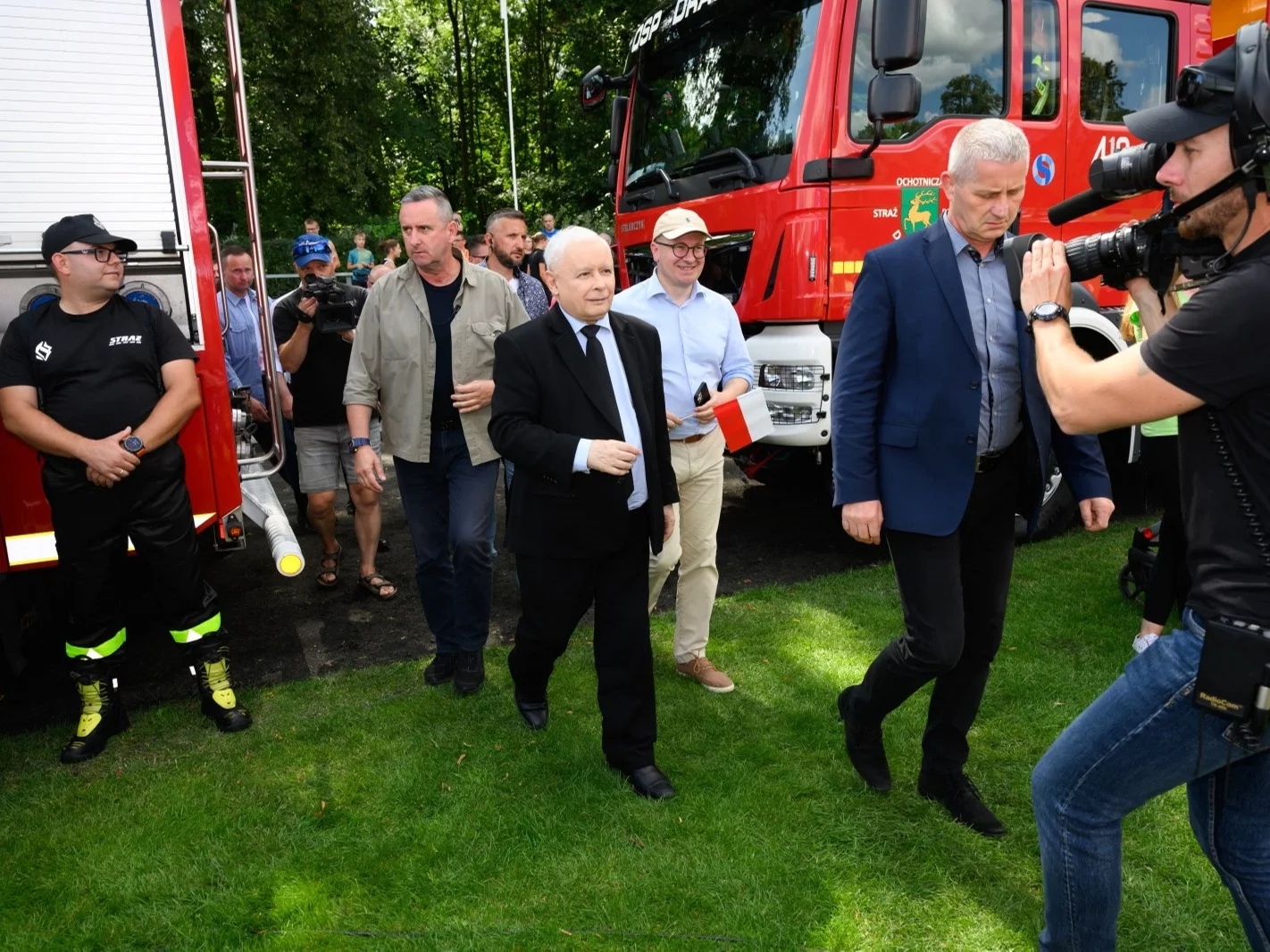 Jarosław Kaczyński na „pikniku rodzinnym”