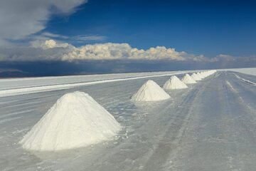 Sól z Salar de Uyuni w Boliwii