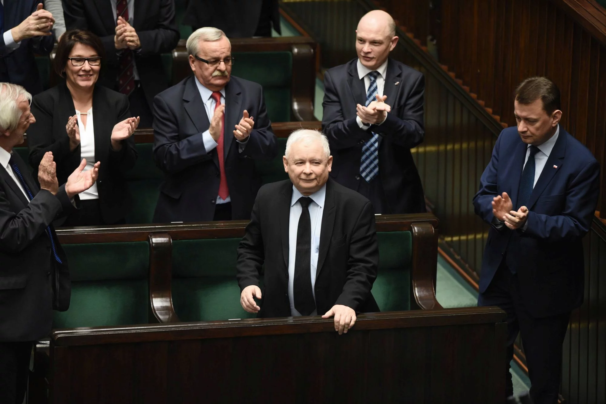 Jarosław Kaczyński w Sejmie