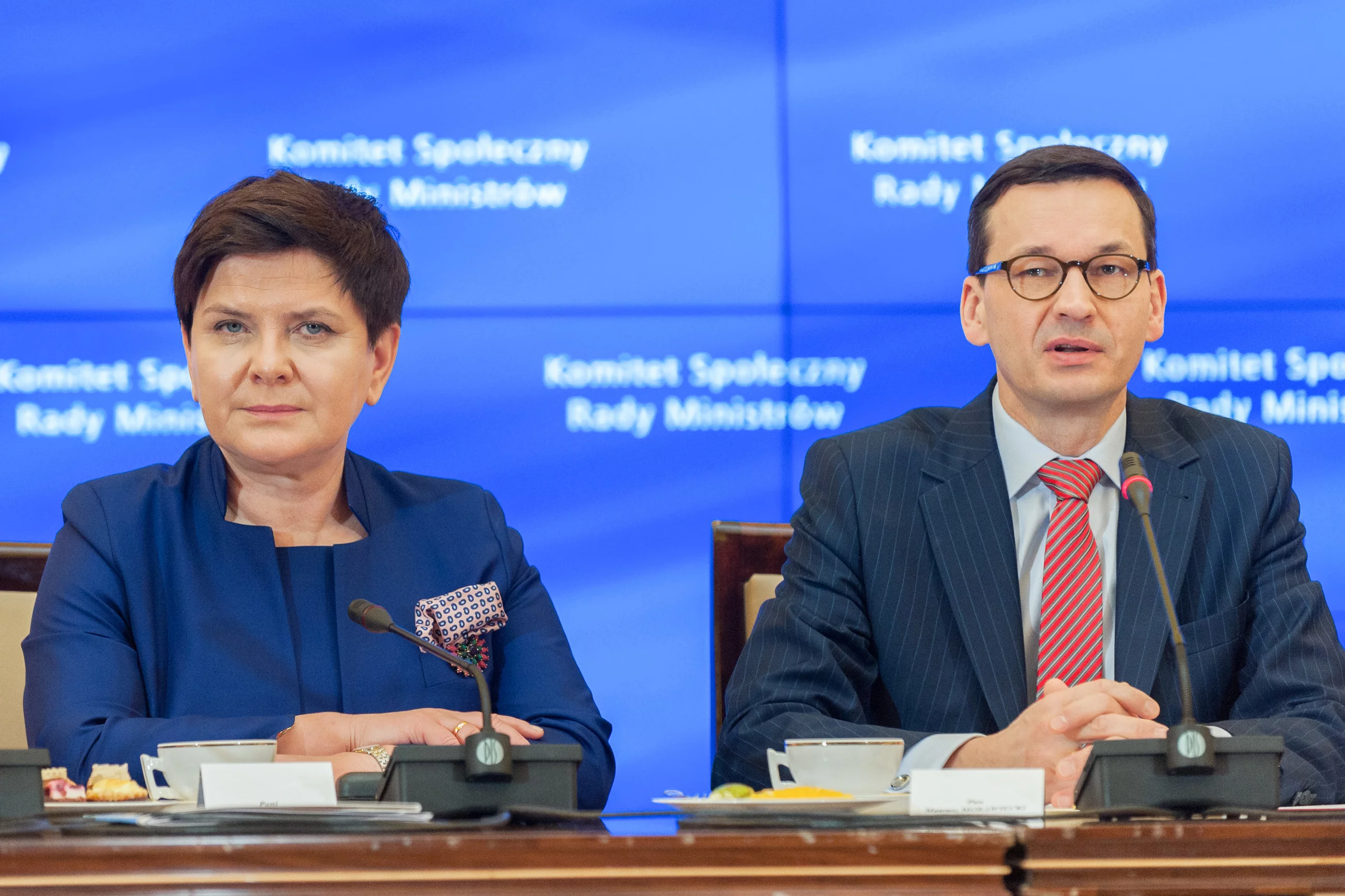 Beata Szydło, Mateusz Morawiecki