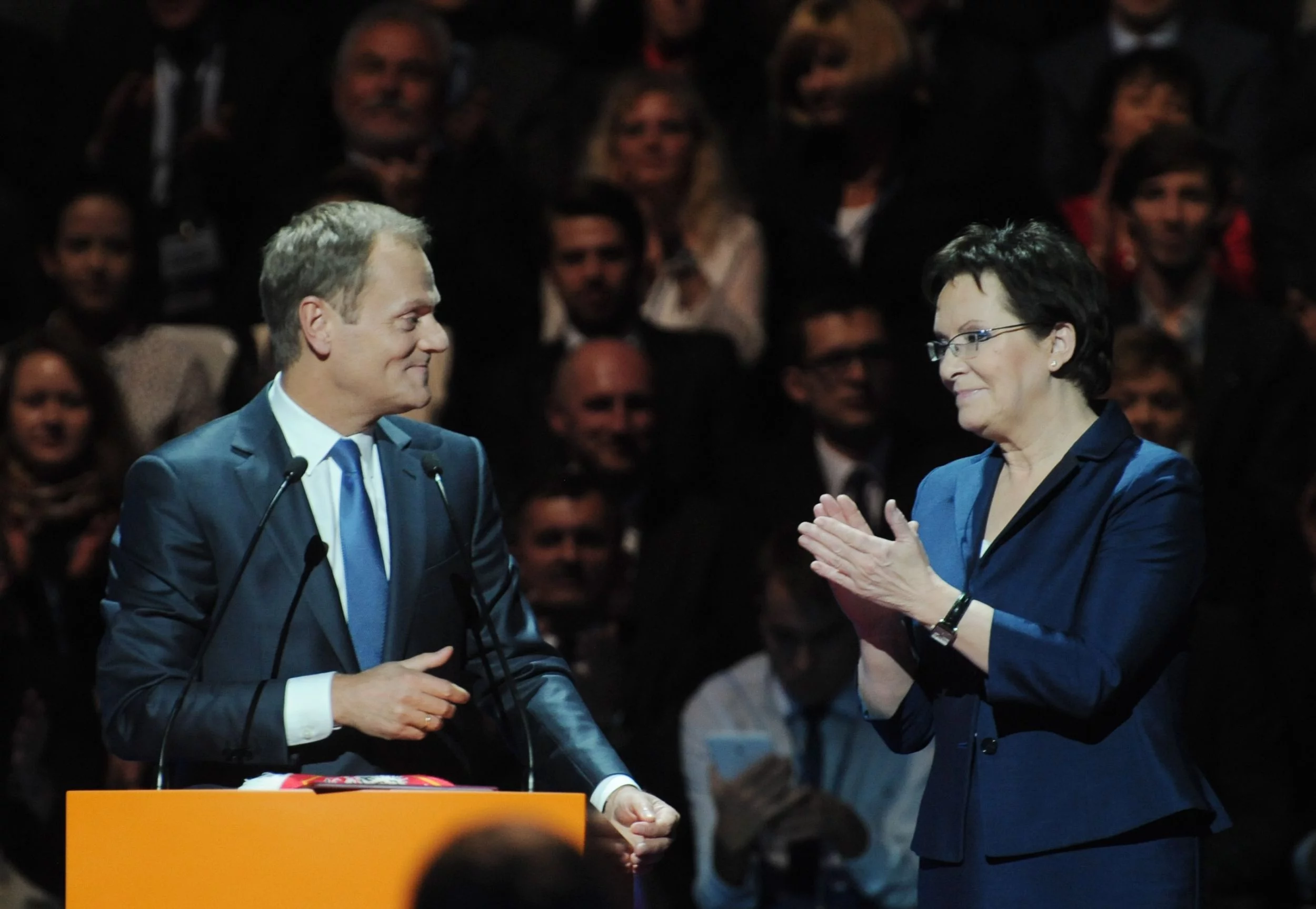 Ewa Kopacz i Donald Tusk