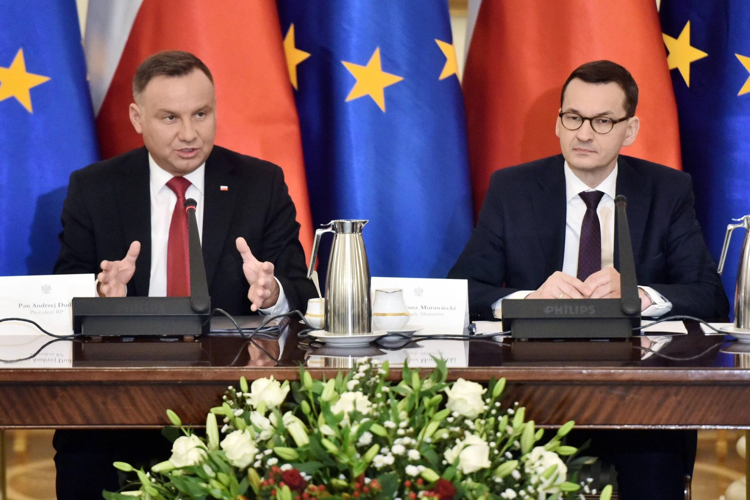 Andrzej Duda i Mateusz Morawiecki