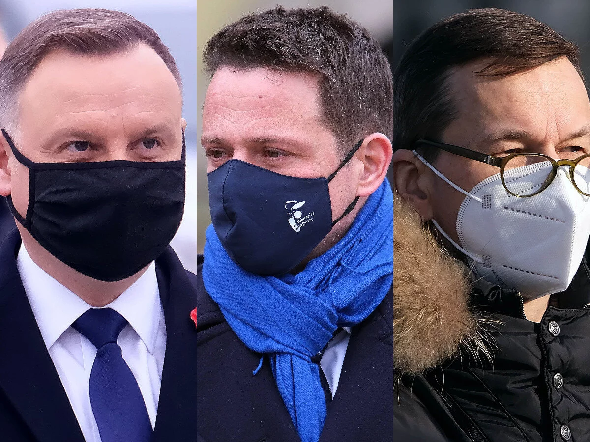 Andrzej Duda, Rafał Trzaskowski, Mateusz Morawiecki