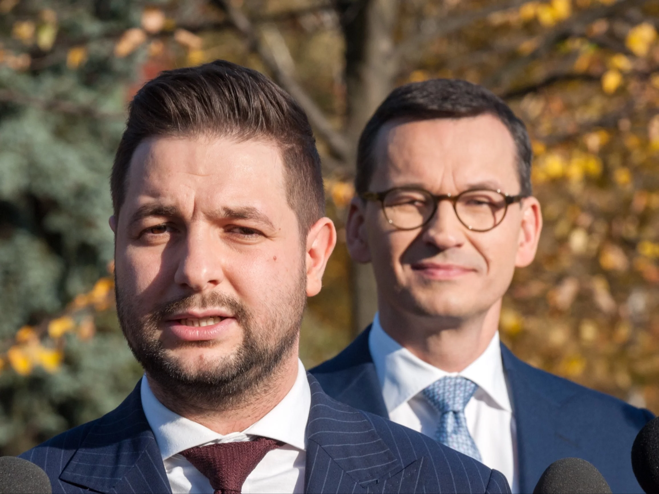 Patryk Jaki i Mateusz Morawiecki