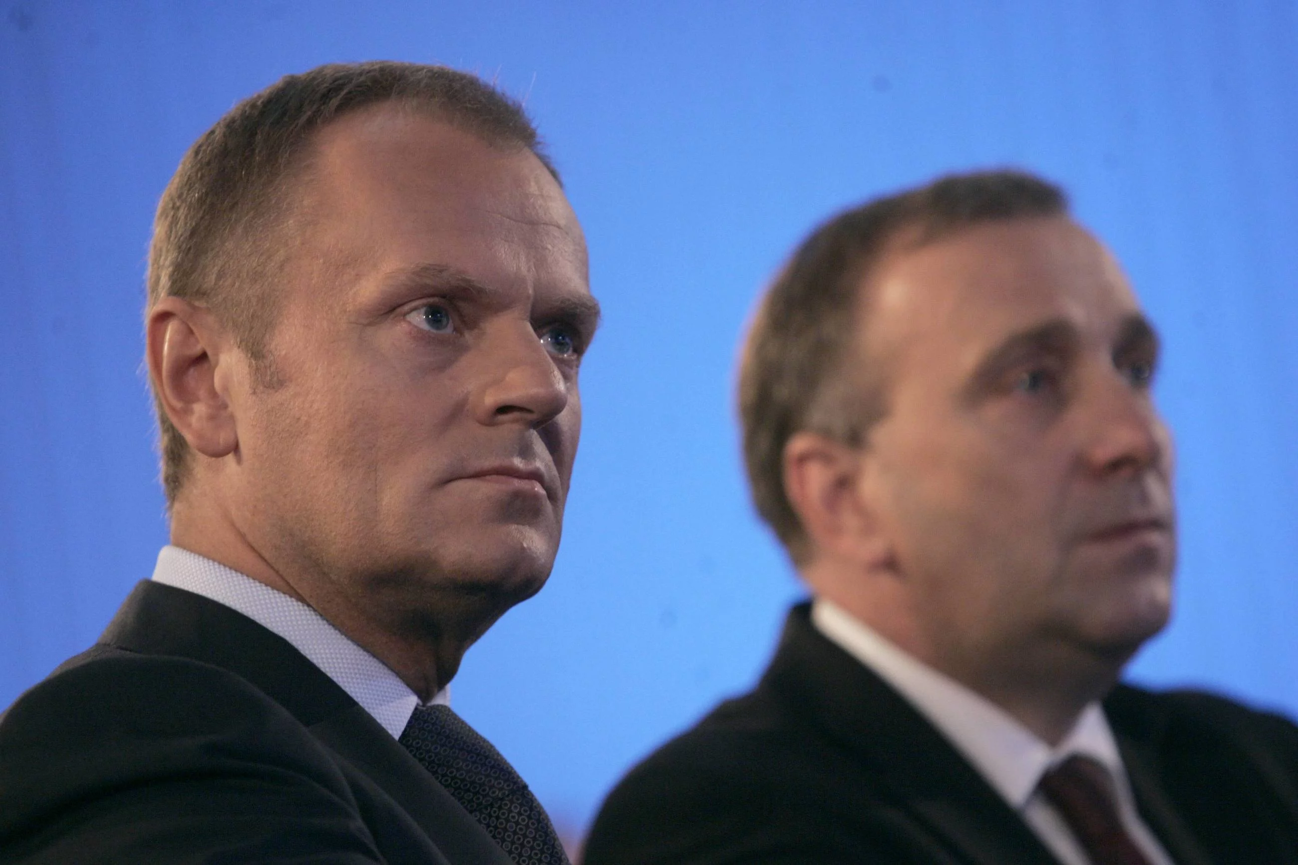 Donald Tusk i Grzegorz Schetyna