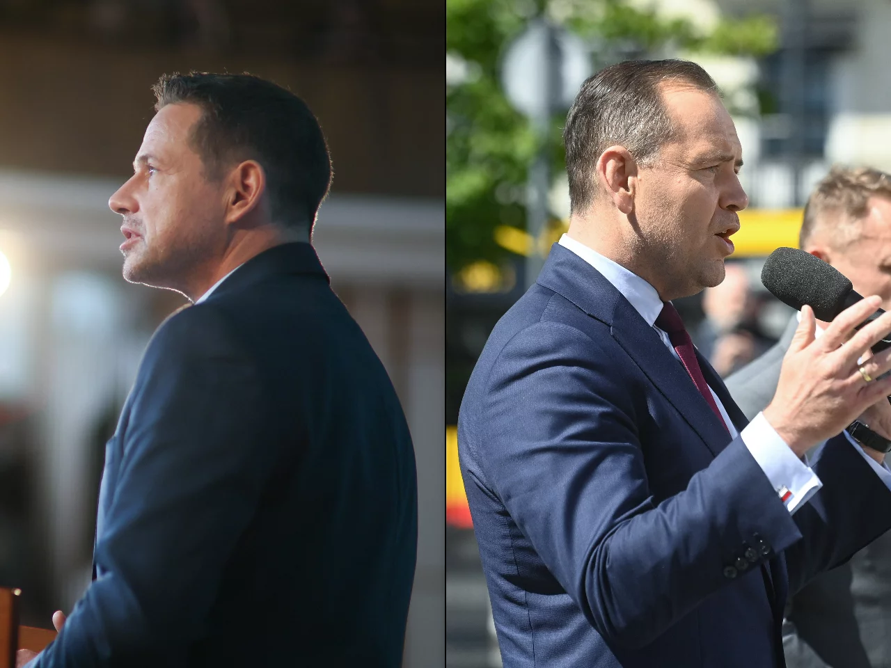 Rafał Trzaskowski i Karol Nawrocki